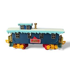 1992 Toy State O Scale Train Caboose Car Only North Pole Christmas Express